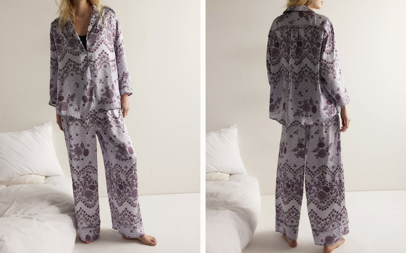 Gifts for your mother-in-lawFree People Dreamy Days Satin Striped Pajama Set