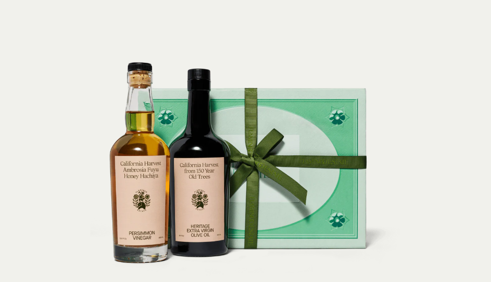 Gifts For Your Mother-In-Law: Flamingo Estate Olive Oil & Fuyu Persimmon Vinegar