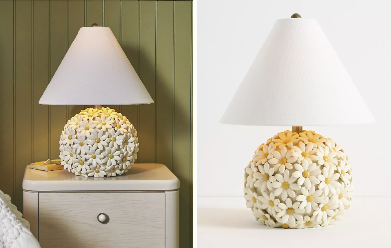 Gifts For Your Mother-In-Law: Aster Daisy Table Lamp
